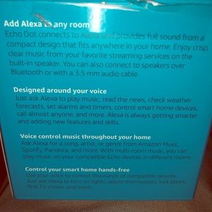 Amazon second generation echo dot